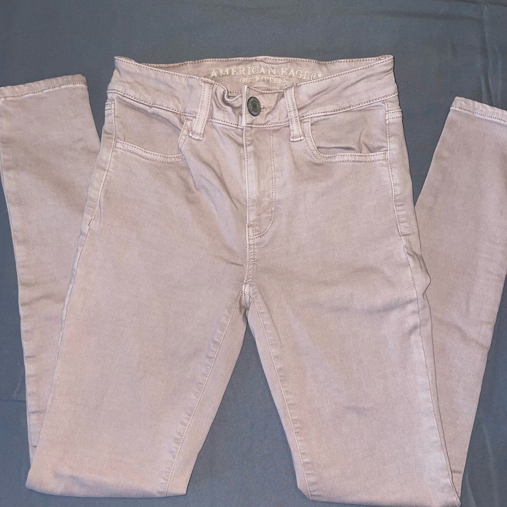 American Eagle Pink Jeans